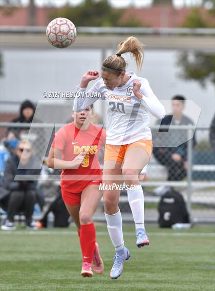 Thumbnail 2 in Cathedral Catholic vs. Cypress (Excalibur) photogallery.