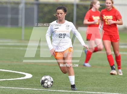 Thumbnail 2 in Cathedral Catholic vs. Cypress (Excalibur) photogallery.