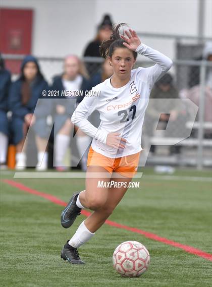 Thumbnail 2 in Cathedral Catholic vs. Cypress (Excalibur) photogallery.