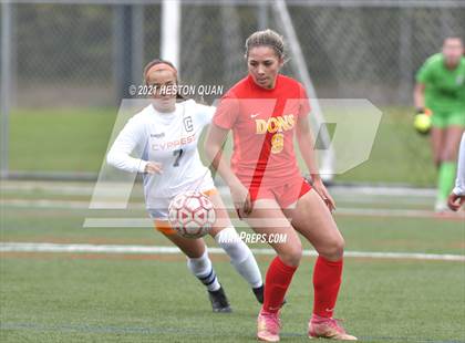 Thumbnail 1 in Cathedral Catholic vs. Cypress (Excalibur) photogallery.