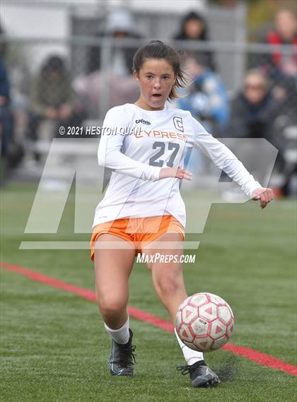 Thumbnail 3 in Cathedral Catholic vs. Cypress (Excalibur) photogallery.