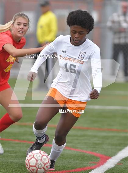 Thumbnail 1 in Cathedral Catholic vs. Cypress (Excalibur) photogallery.