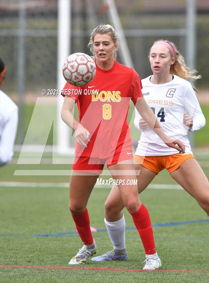 Thumbnail 3 in Cathedral Catholic vs. Cypress (Excalibur) photogallery.