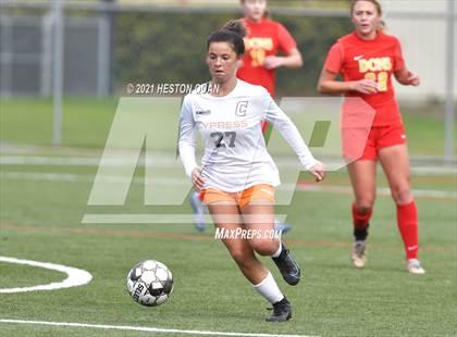 Thumbnail 1 in Cathedral Catholic vs. Cypress (Excalibur) photogallery.