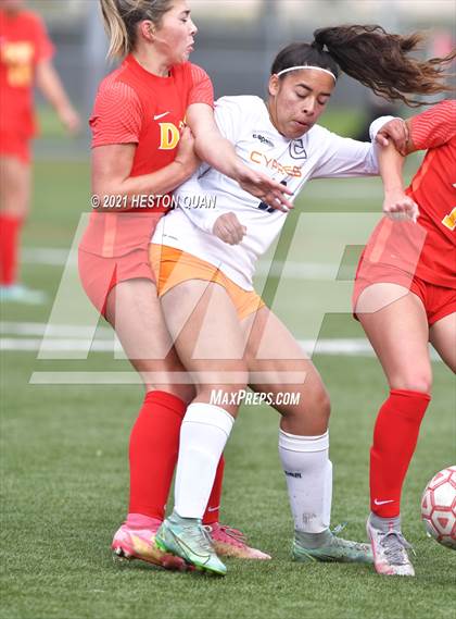 Thumbnail 1 in Cathedral Catholic vs. Cypress (Excalibur) photogallery.