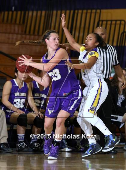 Thumbnail 3 in Valencia vs. Lynwood (CIF SS Playoffs) photogallery.