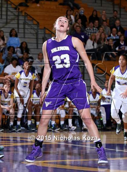 Thumbnail 2 in Valencia vs. Lynwood (CIF SS Playoffs) photogallery.