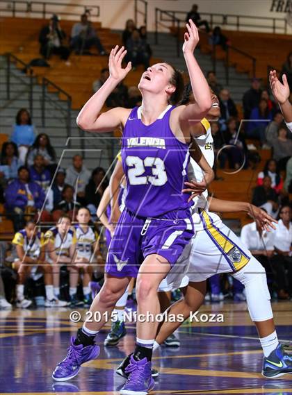 Thumbnail 3 in Valencia vs. Lynwood (CIF SS Playoffs) photogallery.