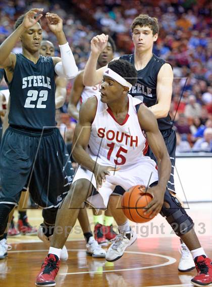Thumbnail 3 in South Grand Prairie vs. Steele (UIL 5A Semifinal) photogallery.