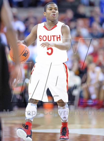 Thumbnail 1 in South Grand Prairie vs. Steele (UIL 5A Semifinal) photogallery.