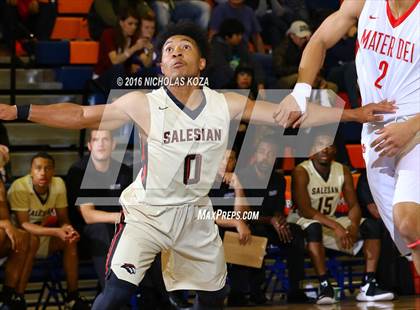 Thumbnail 2 in Salesian College Preparatory vs. Mater Dei (Tarkanian Classic) photogallery.