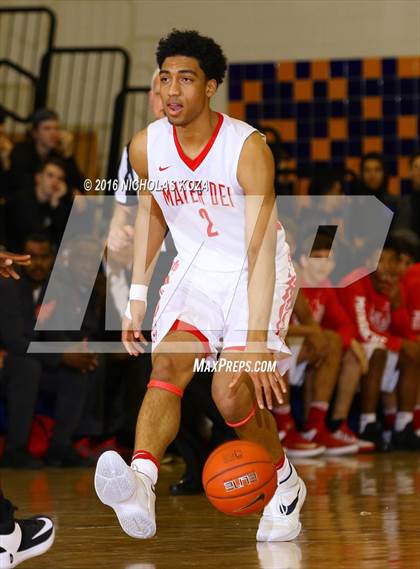 Thumbnail 3 in Salesian College Preparatory vs. Mater Dei (Tarkanian Classic) photogallery.