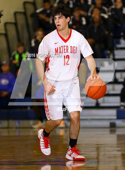 Thumbnail 2 in Salesian College Preparatory vs. Mater Dei (Tarkanian Classic) photogallery.