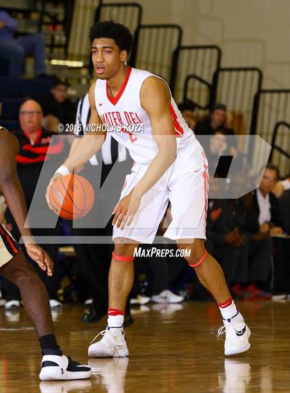 Thumbnail 1 in Salesian College Preparatory vs. Mater Dei (Tarkanian Classic) photogallery.