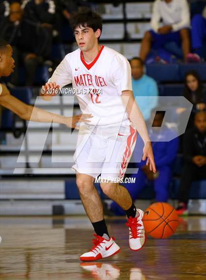 Thumbnail 1 in Salesian College Preparatory vs. Mater Dei (Tarkanian Classic) photogallery.