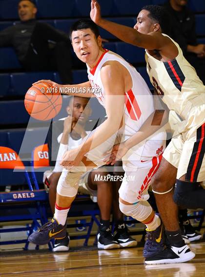 Thumbnail 3 in Salesian College Preparatory vs. Mater Dei (Tarkanian Classic) photogallery.