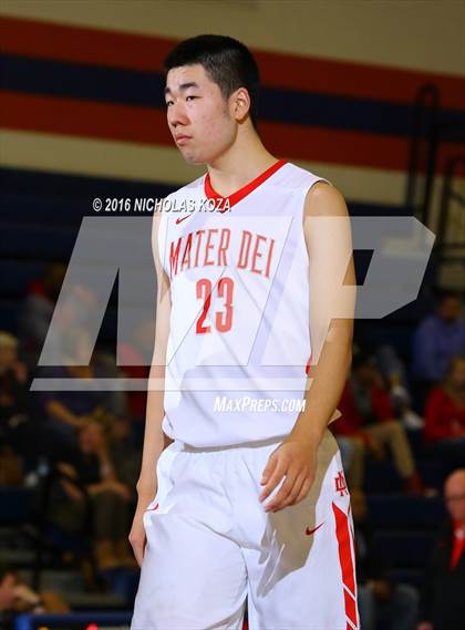 Thumbnail 2 in Salesian College Preparatory vs. Mater Dei (Tarkanian Classic) photogallery.