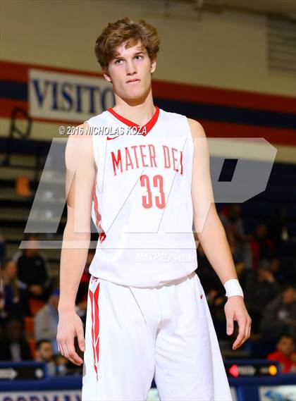 Thumbnail 2 in Salesian College Preparatory vs. Mater Dei (Tarkanian Classic) photogallery.