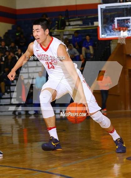Thumbnail 2 in Salesian College Preparatory vs. Mater Dei (Tarkanian Classic) photogallery.