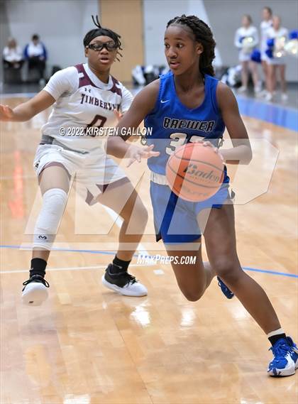 Thumbnail 1 in Mansfield Timberview vs. Brewer (UIL 5A Area Playoff) photogallery.