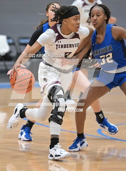 Thumbnail 2 in Mansfield Timberview vs. Brewer (UIL 5A Area Playoff) photogallery.