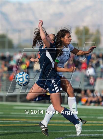 Thumbnail 2 in Mountain Crest vs Timpanogos (UHSAA 4A Semifinal) photogallery.