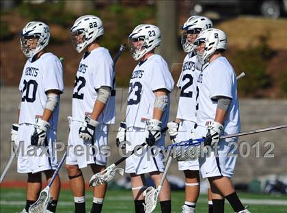 Thumbnail 3 in St. Augustine Prep vs. La Salle College (Checking for Cancer Invitational) photogallery.