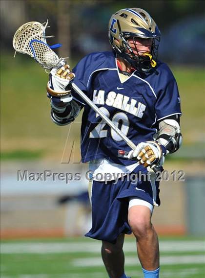 Thumbnail 2 in St. Augustine Prep vs. La Salle College (Checking for Cancer Invitational) photogallery.