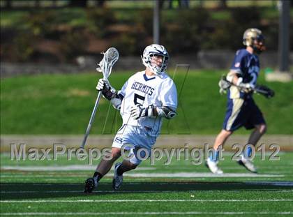 Thumbnail 1 in St. Augustine Prep vs. La Salle College (Checking for Cancer Invitational) photogallery.