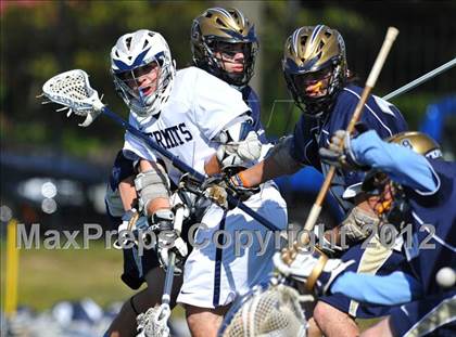 Thumbnail 2 in St. Augustine Prep vs. La Salle College (Checking for Cancer Invitational) photogallery.