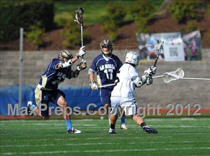 Thumbnail 3 in St. Augustine Prep vs. La Salle College (Checking for Cancer Invitational) photogallery.