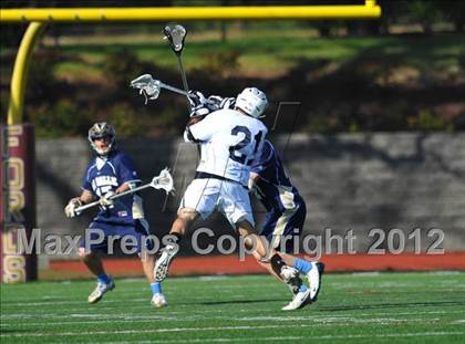 Thumbnail 1 in St. Augustine Prep vs. La Salle College (Checking for Cancer Invitational) photogallery.
