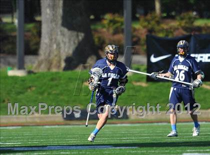 Thumbnail 2 in St. Augustine Prep vs. La Salle College (Checking for Cancer Invitational) photogallery.
