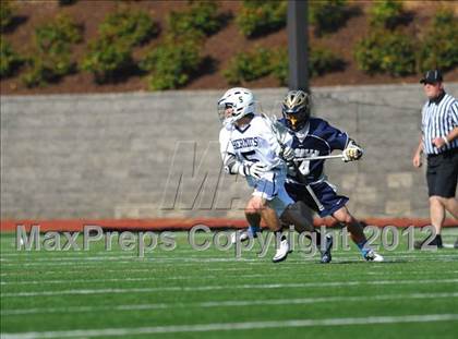 Thumbnail 2 in St. Augustine Prep vs. La Salle College (Checking for Cancer Invitational) photogallery.