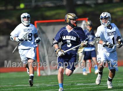 Thumbnail 2 in St. Augustine Prep vs. La Salle College (Checking for Cancer Invitational) photogallery.