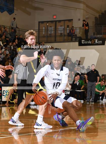Thumbnail 1 in Norcross vs. West Linn (Les Schwab Invitational) photogallery.