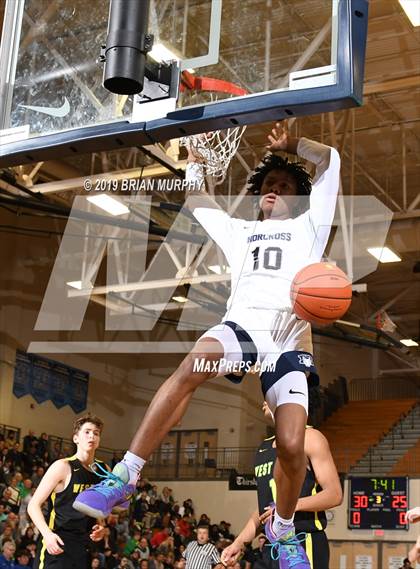 Thumbnail 2 in Norcross vs. West Linn (Les Schwab Invitational) photogallery.