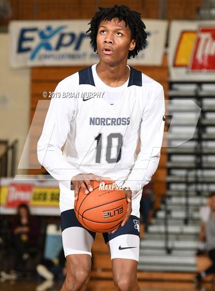 Thumbnail 1 in Norcross vs. West Linn (Les Schwab Invitational) photogallery.