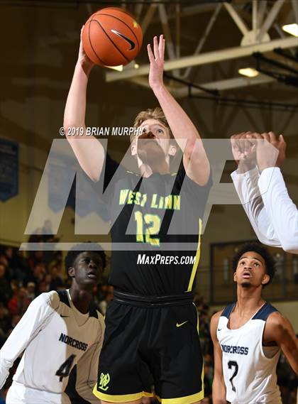 Thumbnail 2 in Norcross vs. West Linn (Les Schwab Invitational) photogallery.