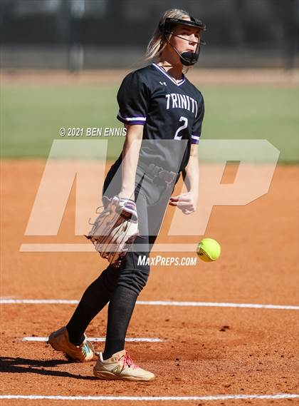 Thumbnail 2 in Trinity Christian @ George Walton Academy (GHSA 1A Private Round 2 Playoff) photogallery.
