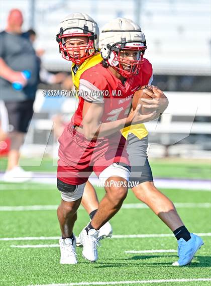Thumbnail 1 in Mississinewa vs Anderson (Grant County Scrimmage) photogallery.