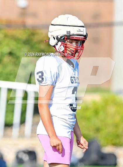 Thumbnail 2 in Mississinewa vs Anderson (Grant County Scrimmage) photogallery.