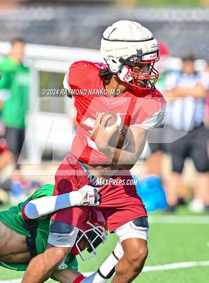 Thumbnail 3 in Mississinewa vs Anderson (Grant County Scrimmage) photogallery.