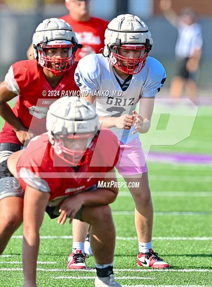 Thumbnail 3 in Mississinewa vs Anderson (Grant County Scrimmage) photogallery.