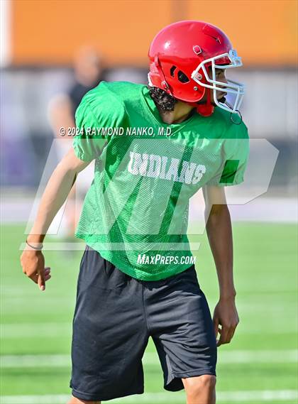 Thumbnail 2 in Mississinewa vs Anderson (Grant County Scrimmage) photogallery.