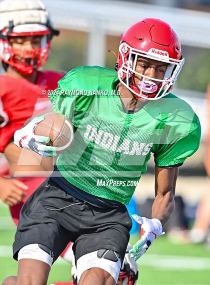 Thumbnail 2 in Mississinewa vs Anderson (Grant County Scrimmage) photogallery.