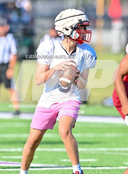 Thumbnail 1 in Mississinewa vs Anderson (Grant County Scrimmage) photogallery.