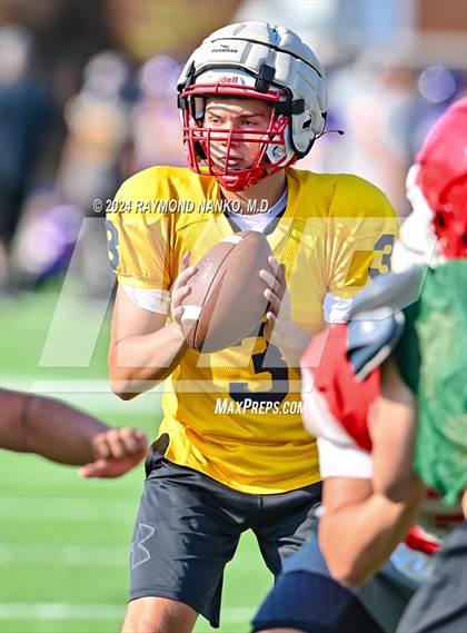 Thumbnail 2 in Mississinewa vs Anderson (Grant County Scrimmage) photogallery.