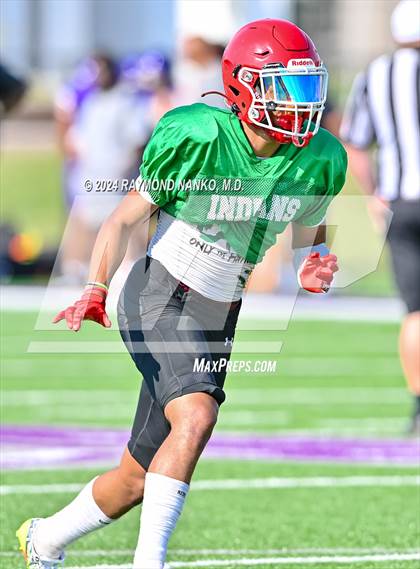 Thumbnail 1 in Mississinewa vs Anderson (Grant County Scrimmage) photogallery.