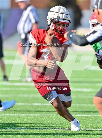 Thumbnail 1 in Mississinewa vs Anderson (Grant County Scrimmage) photogallery.